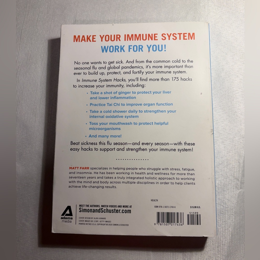 Immune System Hacks Book - Picture 2 of 3